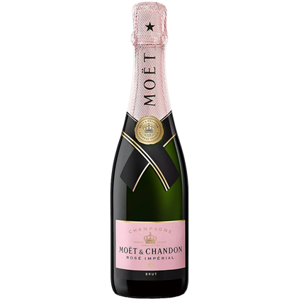 View Moet & Chandon Mixed Brut & Rose Champagne 37.5cl Case of 6 with Lindt Swiss Tradition Chocolates 193g number 1