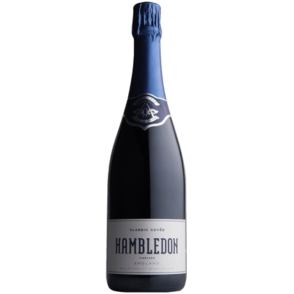 View Hambledon Classic Cuvee English 75cl, With Royal Scot Wine Glasses number 1