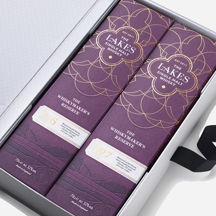 View The Lakes Whiskymaker's Reserve Twin Gift Box 2x70cl number 1