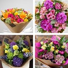 View Bright Hand-tied bouquet made with the finest flowers number 1