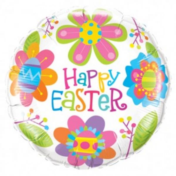 Buy And Send Happy Easter 18 inch Foil Balloon