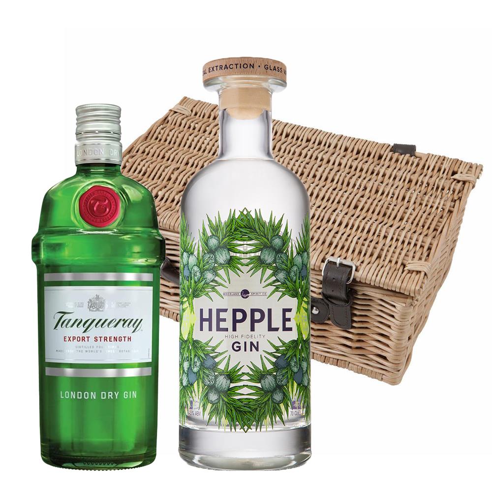 Hepple Gin & Tanqueray Gin Duo Hamper (2x70cl)
