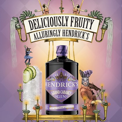 View Hendricks Grand Cabaret Limited Edition Gin 70cl number 1