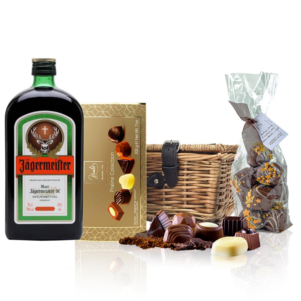 Jagermeister - Liqueur 70cl And Chocolates Hamper