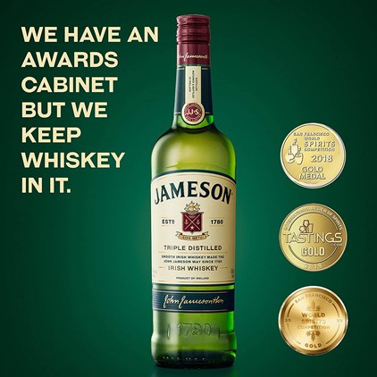 View Jameson Irish Whiskey 70cl number 1