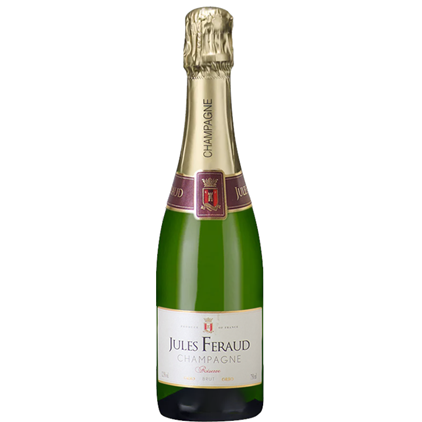 View Jules Feraud Brut Champagne Half Bottle 37.5cl Case of 12 number 1