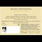 View Klein Constantia Cap Classique Blanc de Blanc 75cl Gift Boxed number 1