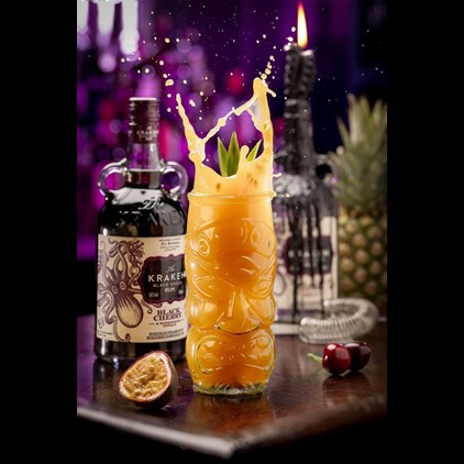 View Kraken Black Cherry and Madagascan Vanilla Rum 70cl number 1