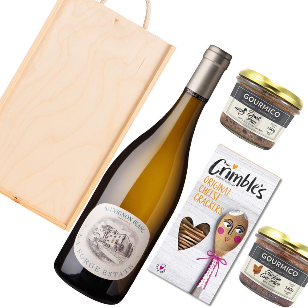 La Forge Sauvignon Blanc And Pate Gift Box