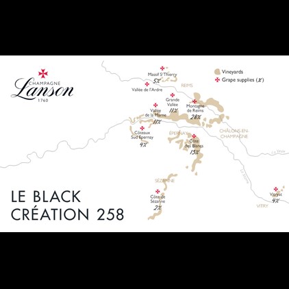 View Lanson Le Black Creation 258 Brut MV Champagne 75cl number 1