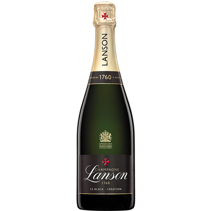 View Lanson Le Black Creation Brut Champagne 75cl with LSA Moya Flutes number 1