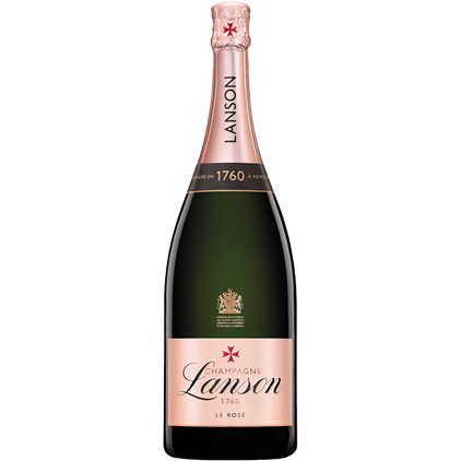 View Lanson Le Rose Creation Champagne Magnum 150cl in Elm Wood Gift Box number 1