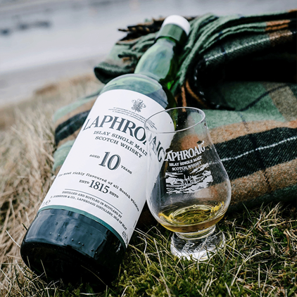 View Laphroaig 10 Year Old Single Malt Scotch Whisky 70cl number 1