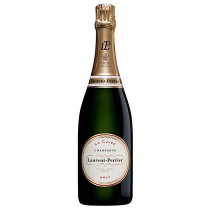 View Laurent Perrier La Cuvee Brut Champagne and 2 Branded Flutes Gift boxed number 1
