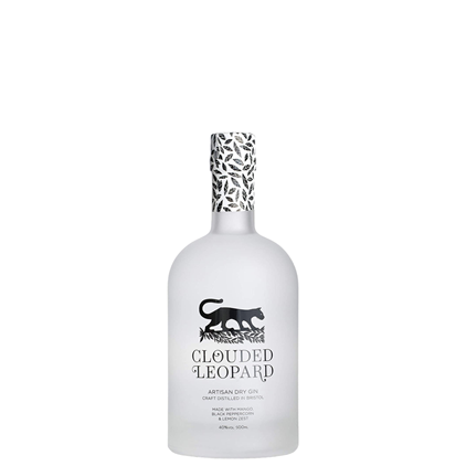View Clouded Leopard Artisan Dry Gin 50cl & Truffles, Wooden Box number 1