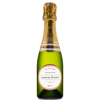 View Mini Champagne Moet Brut and Laurent Perrier Brut 20cl Case of 6 with Lindt Swiss Tradition Chocolates 193g number 1
