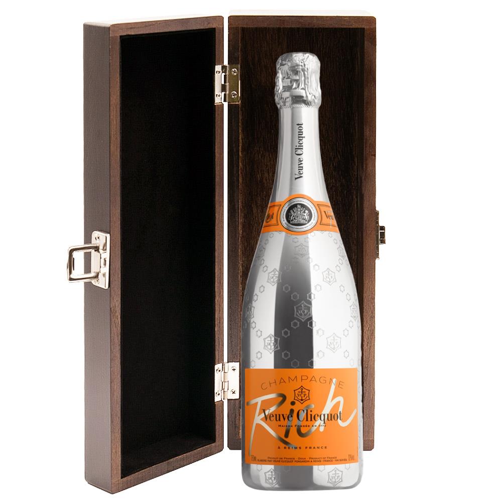 Luxury Gift Boxed Veuve Clicquot Rich Champagne