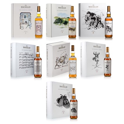 View Macallan Folio 1 to 7 Limited Edition set (7 x 75cl) number 1