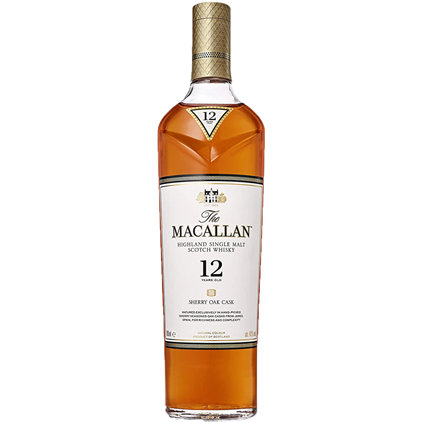View The Macallan Sherry Oak 12 Year Old Whisky 70cl Nibbles Hamper number 1