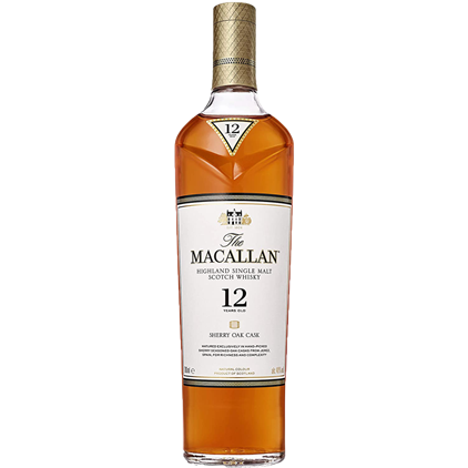 View The Macallan Sherry Oak 12 Year Old Whisky 70cl Nibbles Hamper number 1
