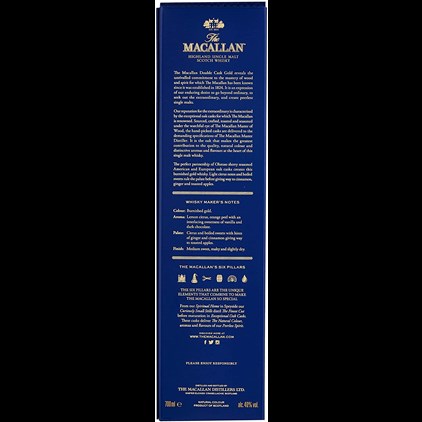 View The Macallan Double Cask Gold Single Malt Scotch Whisky 70cl number 1