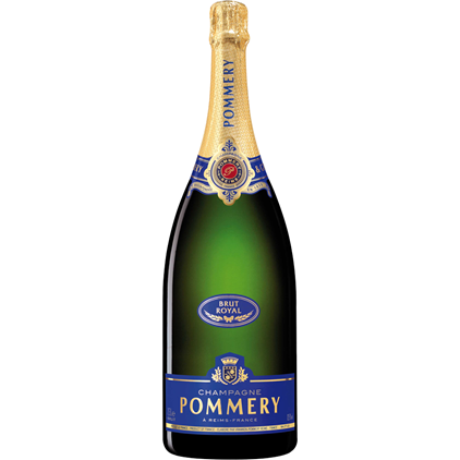 View Pommery Brut Royal Magnum Champagne 150cl Twin Magnum Hamper (2x150cl) number 1