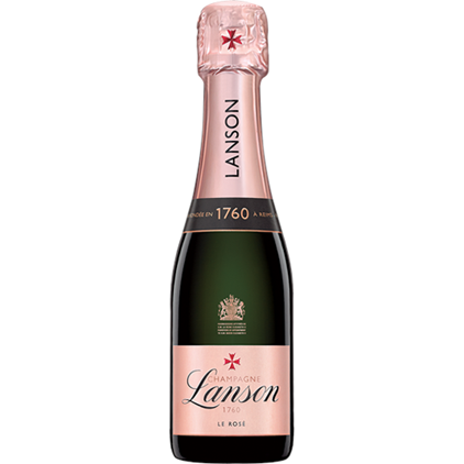 View Mini Lanson Le Creation Rose Champagne 20cl Case of 12 number 1