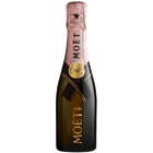 View Mini Champagne Moet Brut and Moet Rose 20cl Case of 6 with Lindt Swiss Tradition Chocolates 193g number 1
