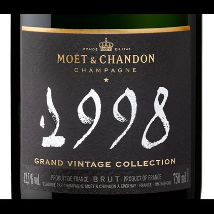 View Moet & Chandon Grand Vintage 1998 Champagne 75cl number 1