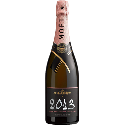 View Pine Wooden Boxed Duo Moet And Chandon Vintage Brut and Vintage Rose Gift (2x75cl) number 1