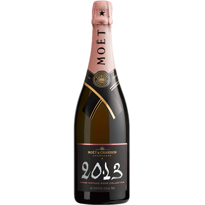 View Pine Wooden Boxed Duo Moet And Chandon Vintage Brut and Vintage Rose Gift (2x75cl) number 1