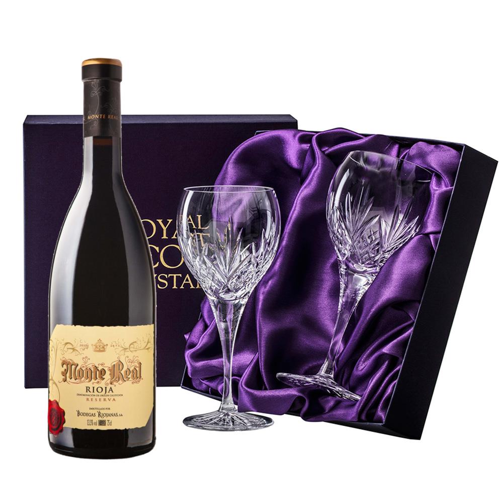 Monte Real Reserva, With Royal Scot Wine Glasses