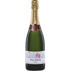 View Personalised Champagne - Wall Art Label And Flutes In Luxury Presentation Box number 1