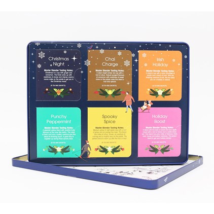 View English Tea Shop Premium Holiday Collection Blue Gift Tin 36 pcs number 1