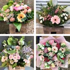 View Pastel Hand-tied bouquet made with the finest flowers number 1