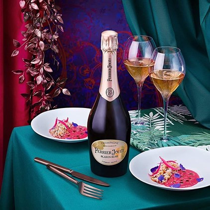 View Perrier Jouet Blason Rose Champagne 75cl number 1