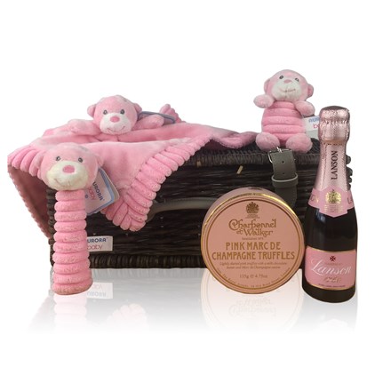 View New Baby Girl Basket number 1