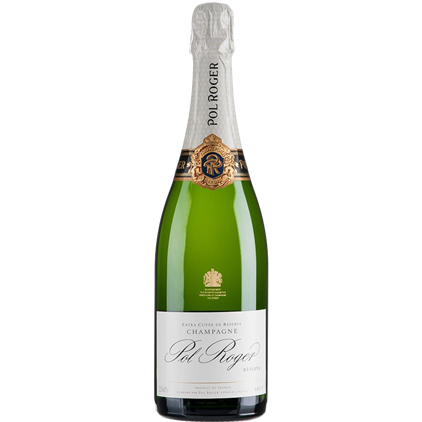 View Pol Roger Brut Reserve 75cl Twin Elm Wood Gift Box (2x75cl) number 1