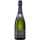 View Pol Roger Cuvee Sir Winston Churchill 2015 Champagne 75cl in Blue Luxury Presentation Set With Flutes number 1