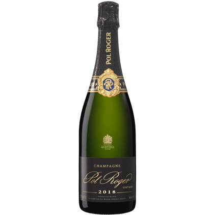 View Elm Wood Gift Boxed Pol Roger Brut 2018 Vintage Champagne 75cl number 1