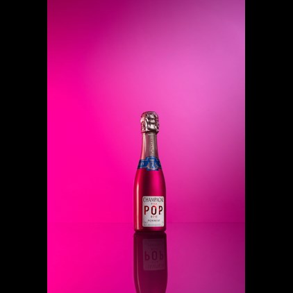 View Mini Pommery Pink POP Rose Champagne 20cl number 1
