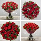View 24 Red Rose Hand-tied number 1