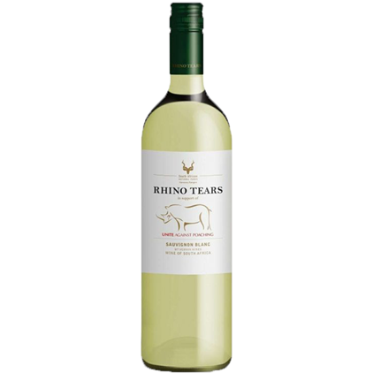 View Rhino Tears Sauvignon Blanc 75cl White Wine, With Royal Scot Wine Glasses number 1