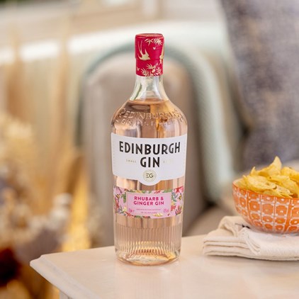 View Edinburgh Rhubarb & Ginger Gin 70cl number 1