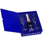 View Pommery Brut Royal Champagne Gift Pack With 2 Flutes 75cl number 1