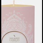 View Amber Blush Pillar Candle By Shearer Candles number 1