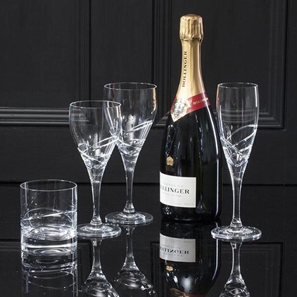 View Skye 2 Large Wine Glasses 235mm (Presentation Boxed) Royal Scot Crystal number 1