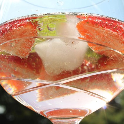 View Skye 2 Gin and Tonic (G&T) Copa Glasses 210mm (Presentation Boxed) Royal Scot Crystal number 1