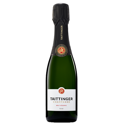 View Mixed Taittinger Brut & Rosé Champagne 37.5cl Case of 6 with Lindt Swiss Tradition Chocolates 193g number 1