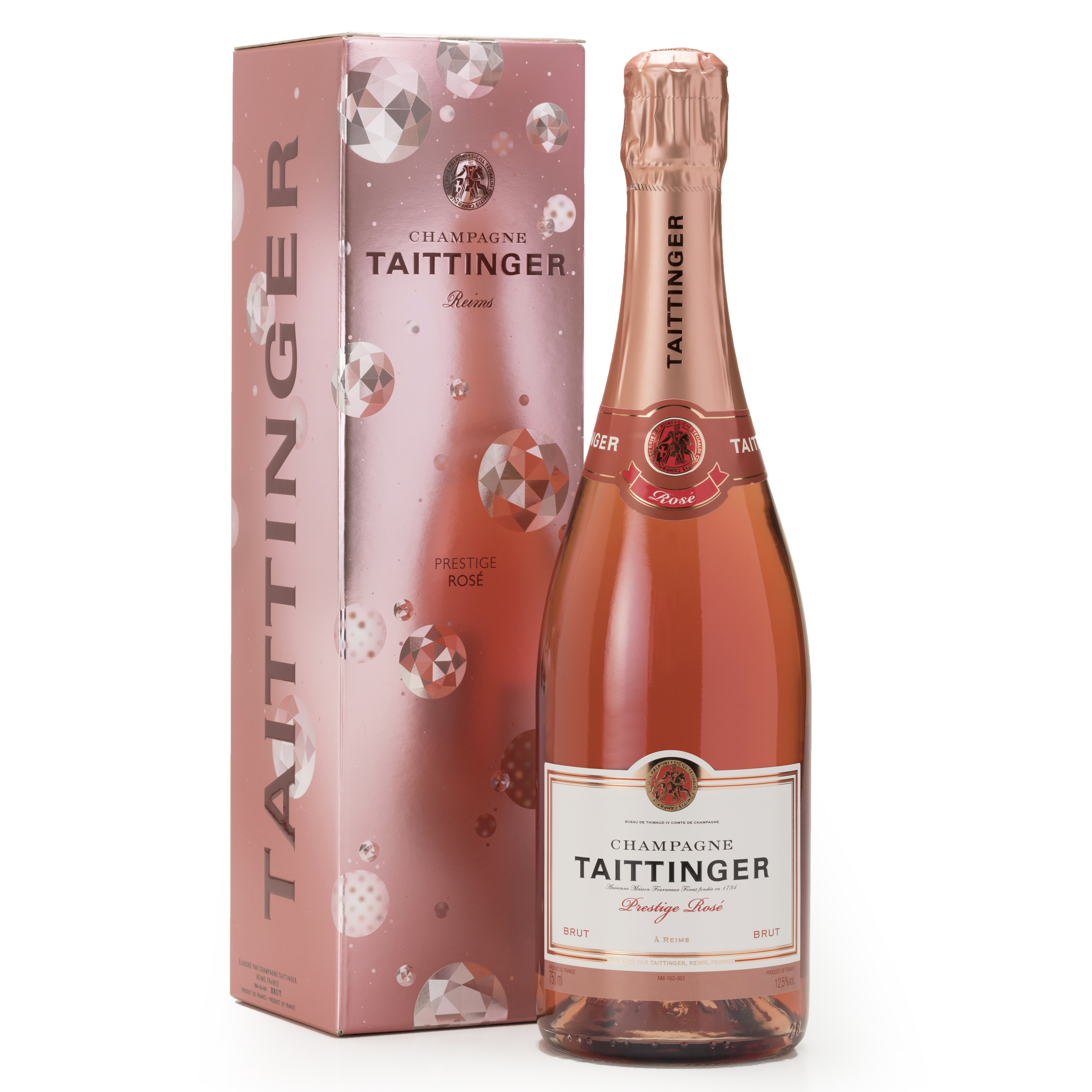 Taittinger Brut Prestige Rose NV Champagne 75cl Great Price and Home Delivery